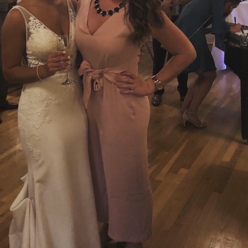 Light pink jumpsuit